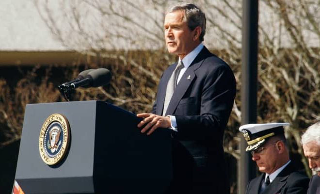 WH removes George W. Bush portraits