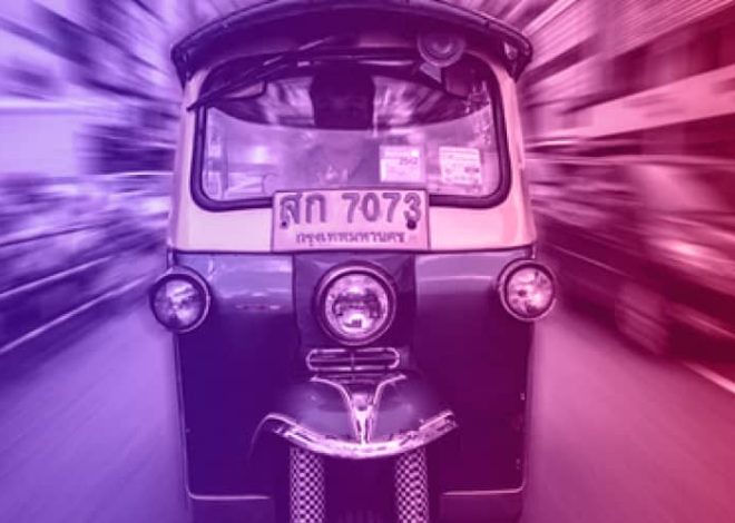 The wacky world of tuk-tuk racing that is happening this year in Istanbul