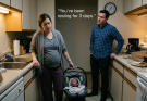 She Came Home After Giving Birth, and I Asked, “What’s for Dinner?” — What Happened Next Changed Me Forever