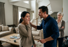 I argued with my MIL…My husband ran over to me, sl:apped me, and shouted, “Get out of here!”…