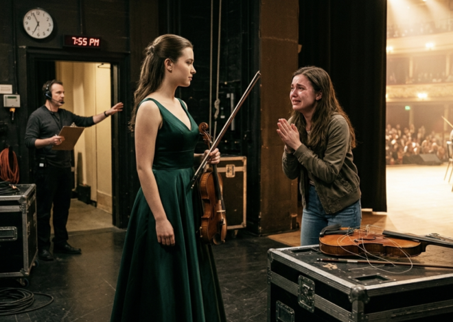 My Sister Broke My $80,000 Grandfather’s Violin 20 Minutes Before My Biggest Performance—Then She Begged Me to Save Her Future