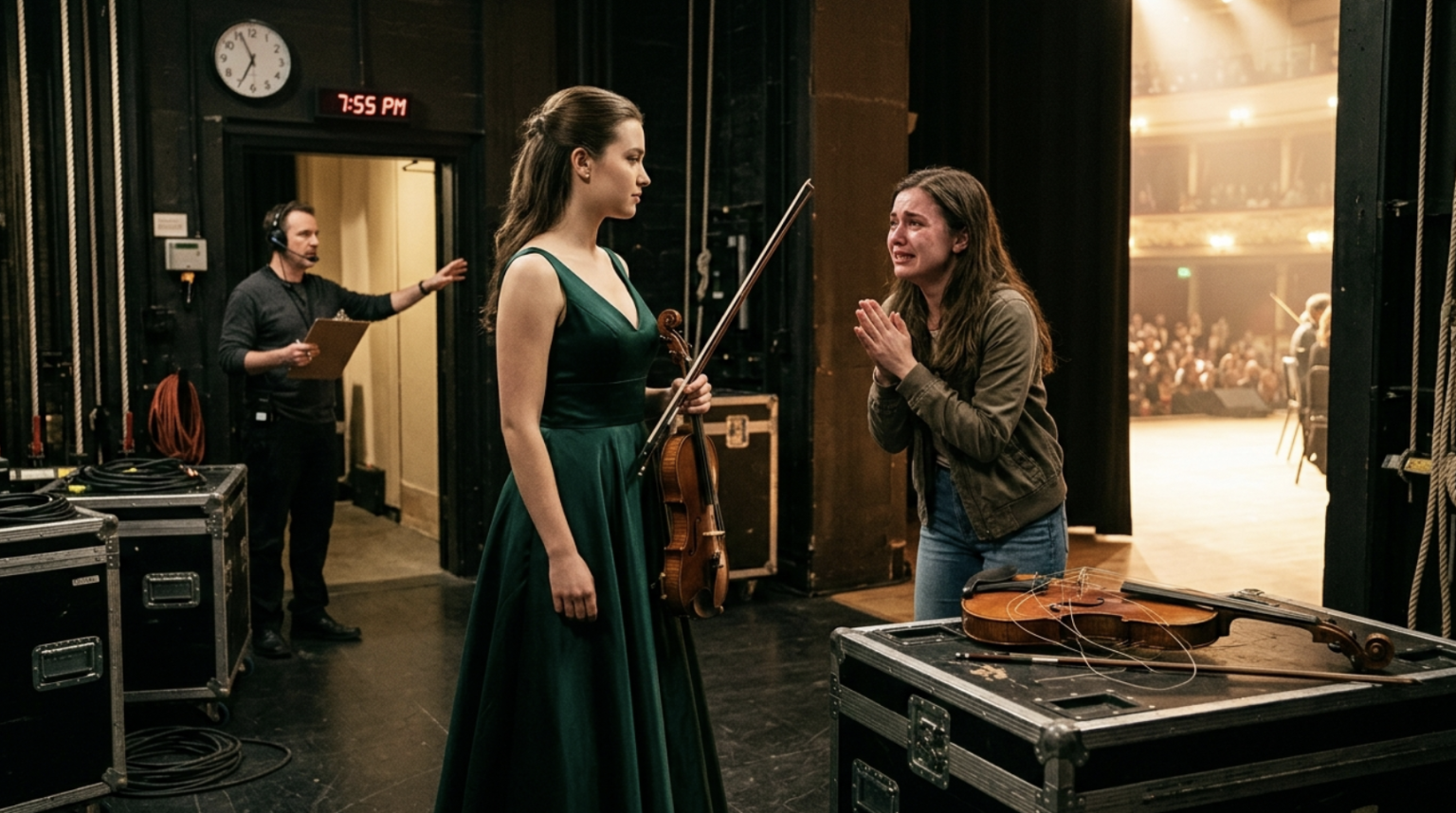 My Sister Broke My $80,000 Grandfather’s Violin 20 Minutes Before My Biggest Performance—Then She Begged Me to Save Her Future