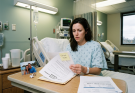 “My Husband Left Me in a Hospital Bed… Then Called Me Crying at 11:23 p.m.”